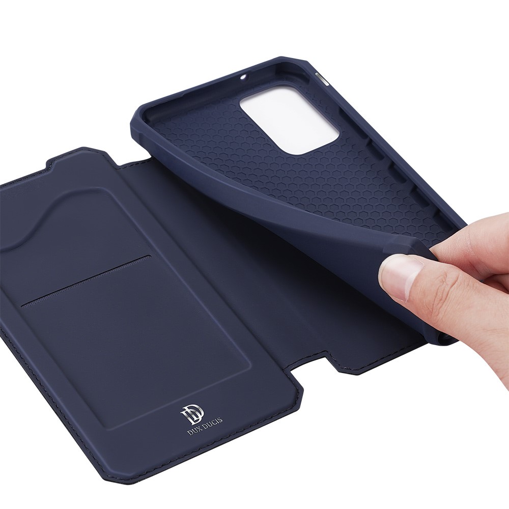 Dux Ducis DUX DUCIS Leather Fodral Till Samsung Galaxy Note 20 - Blå