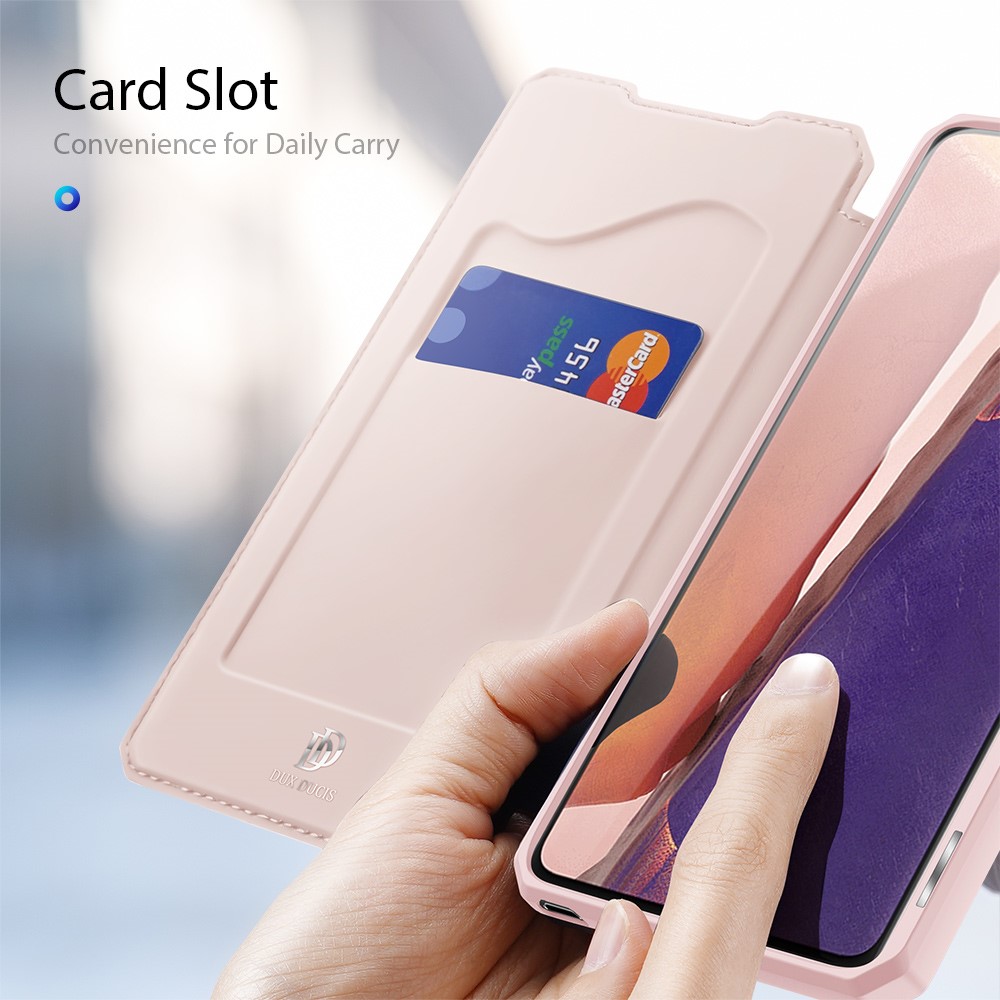 Dux Ducis DUX DUCIS Leather Fodral Till Samsung Galaxy Note 20 - Rose Gold