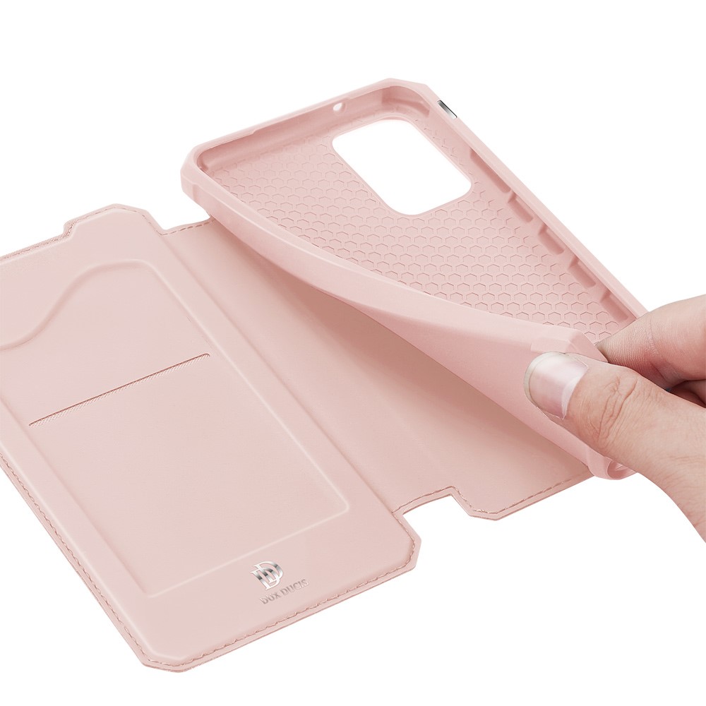 Dux Ducis DUX DUCIS Leather Fodral Till Samsung Galaxy Note 20 - Rose Gold