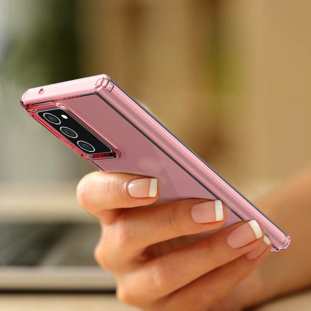 OEM Soft TPU Skal Till Samsung Galaxy Note 20 - Rosa