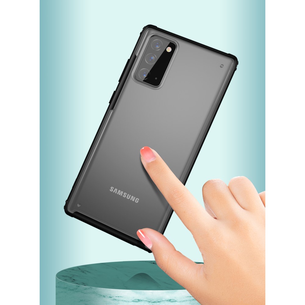 OEM Armor Series Matte PC + TPU Hybrid Skal Till Galaxy Note 20 - Grön