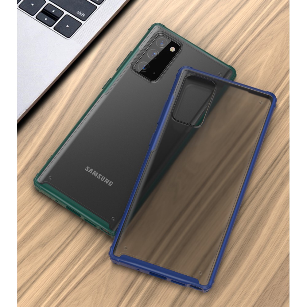 OEM Armor Series Matte PC + TPU Hybrid Skal Till Galaxy Note 20 - Grön