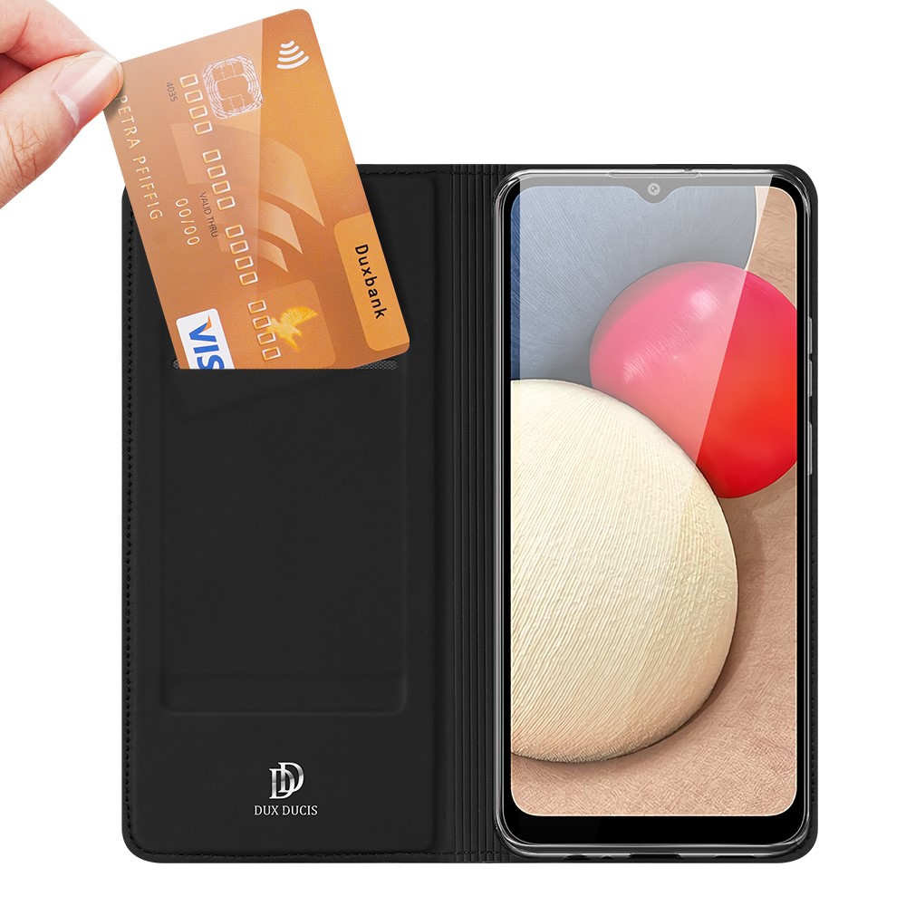 Dux Ducis DUX DUCIS Plånboksfodral Samsung Galaxy A02s - Svart