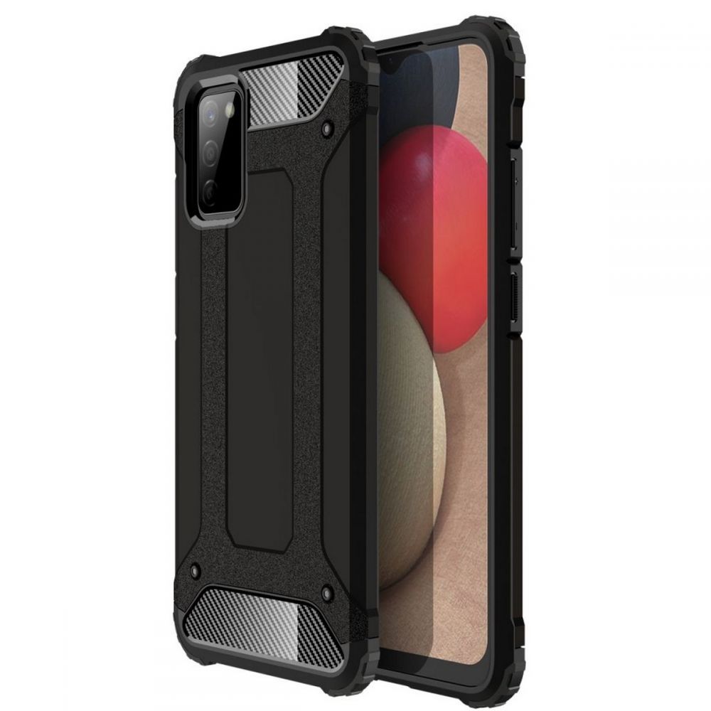OEM Tough Armor Mobilskal Galaxy A02S - Svart