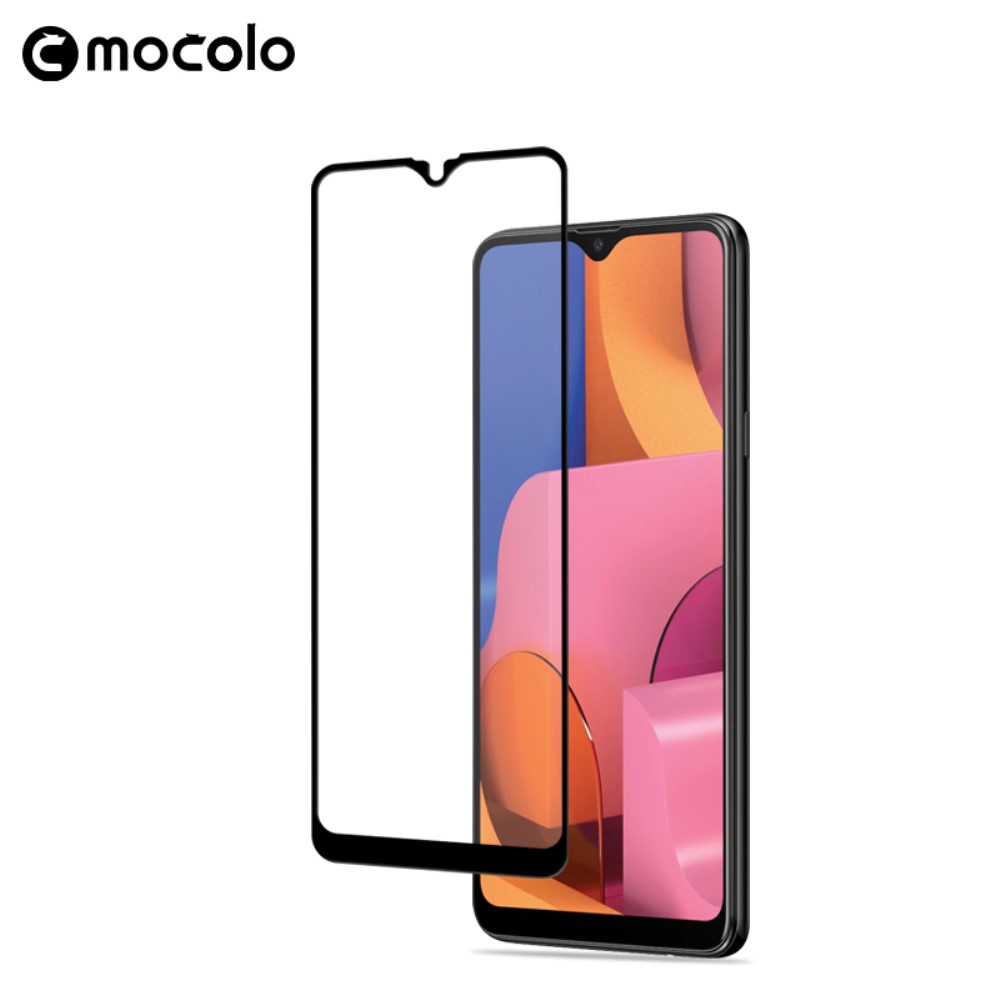 Mocolo MOCOLO Härdat Glas Skärmskydd Samsung Galaxy A20s - Svart
