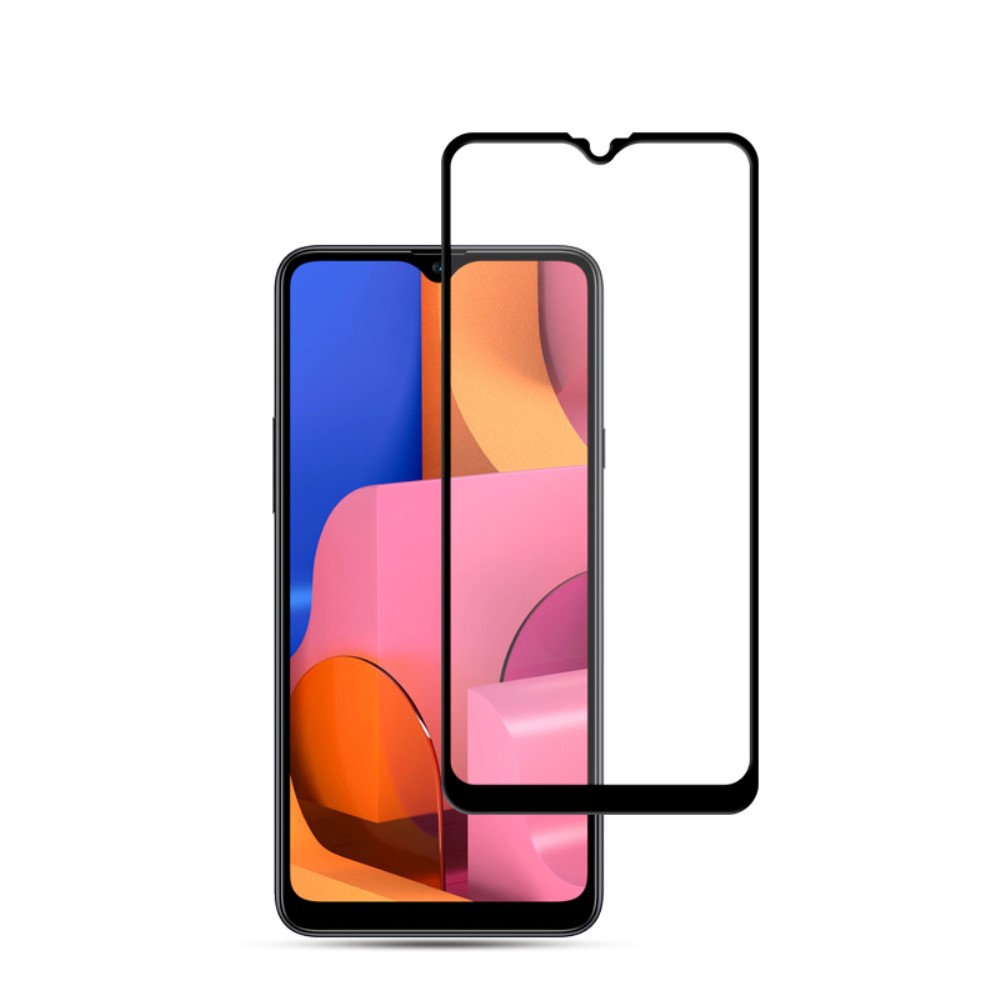 Mocolo MOCOLO Härdat Glas Skärmskydd Samsung Galaxy A20s - Svart