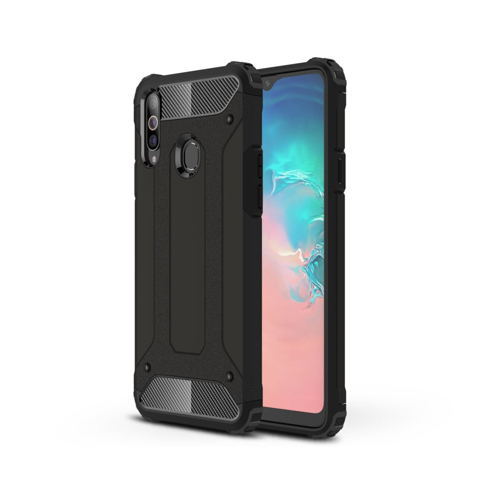 OEM Armor Guard Mobilskal Samsung Galaxy A20s - Svart