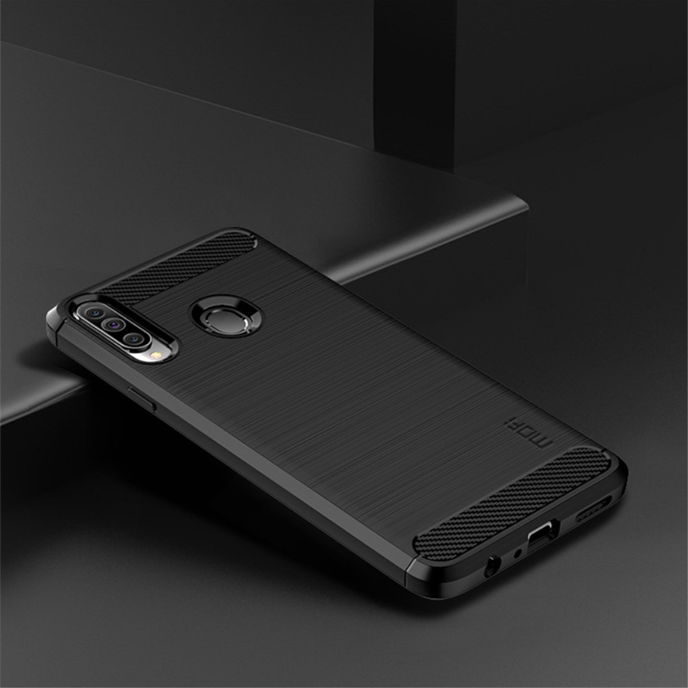 Mofi MOFI Carbon Fiber Samsung Galaxy A20s - Svart