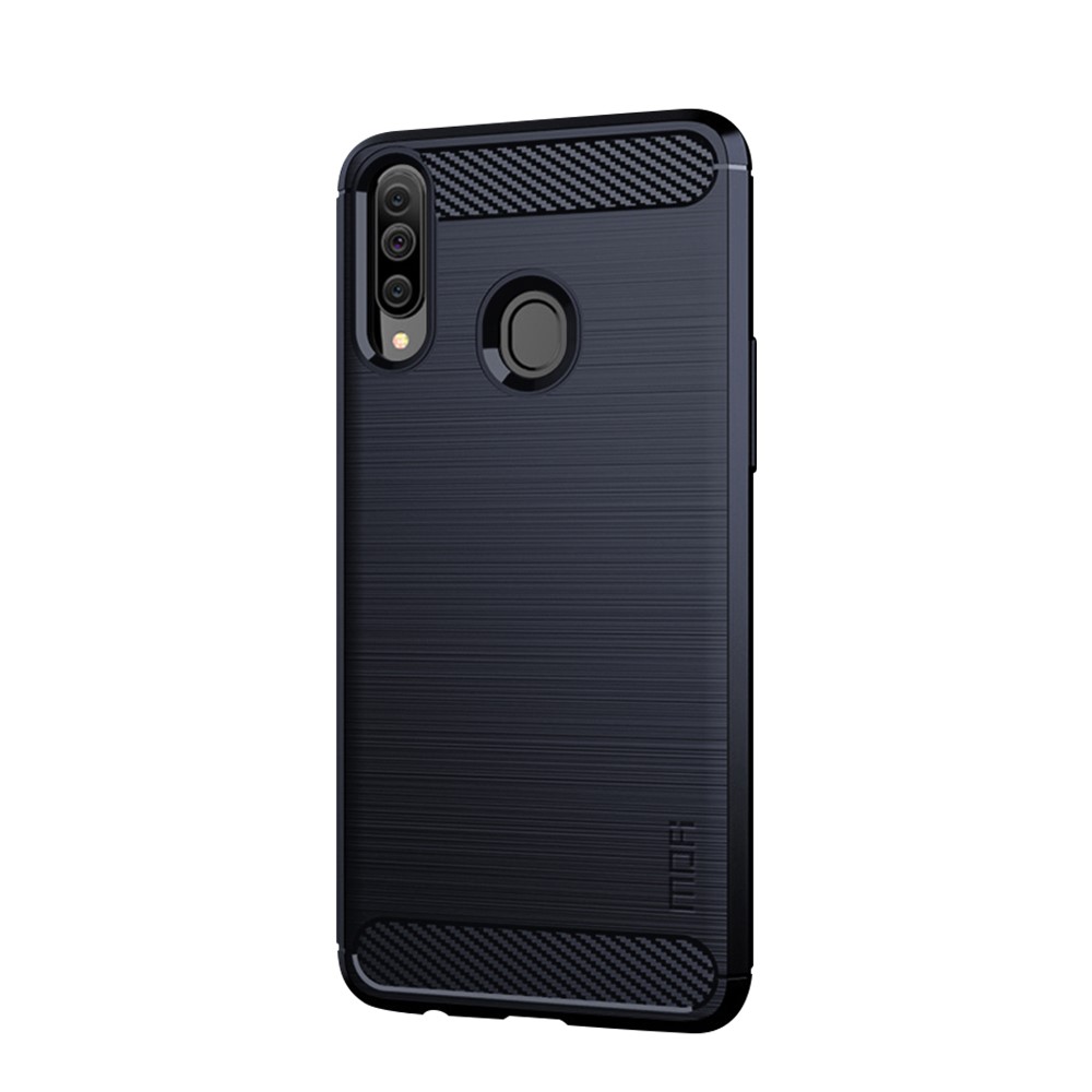 Mofi MOFI Carbon Fiber Samsung Galaxy A20s - Blå
