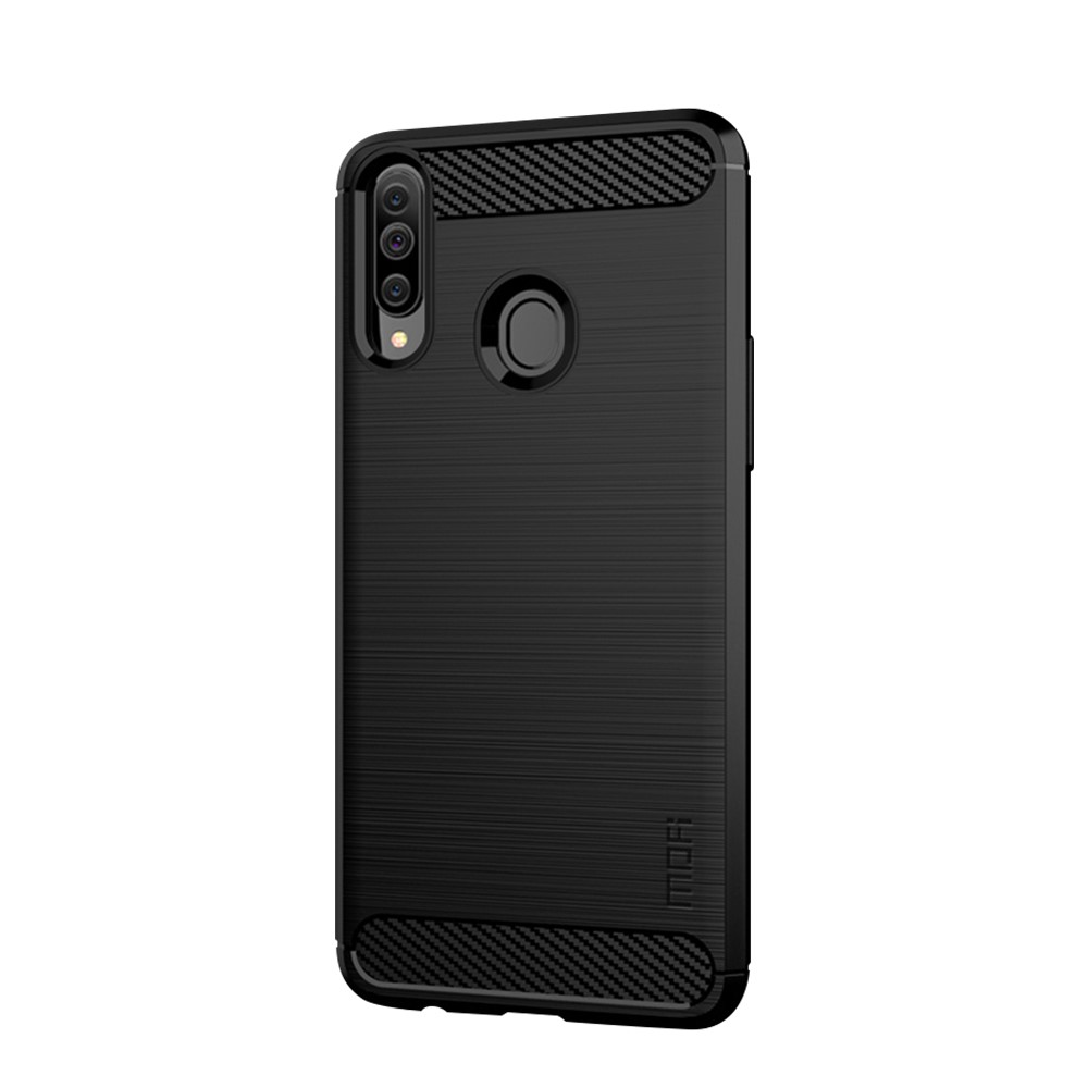 Mofi MOFI Carbon Fiber Samsung Galaxy A20s - Svart