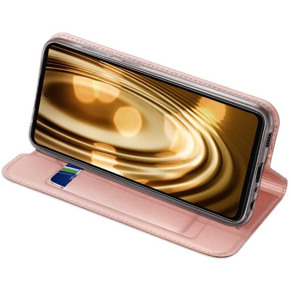 Dux Ducis DUX DUCIS Skin Pro Galaxy A72 Plånboksfodral PU Läder - Rosa