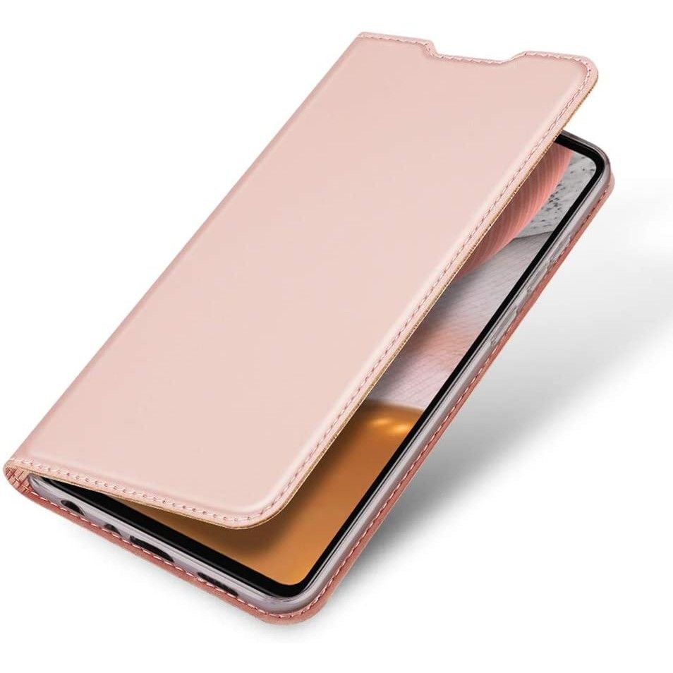 Dux Ducis DUX DUCIS Skin Pro Galaxy A72 Plånboksfodral PU Läder - Rosa