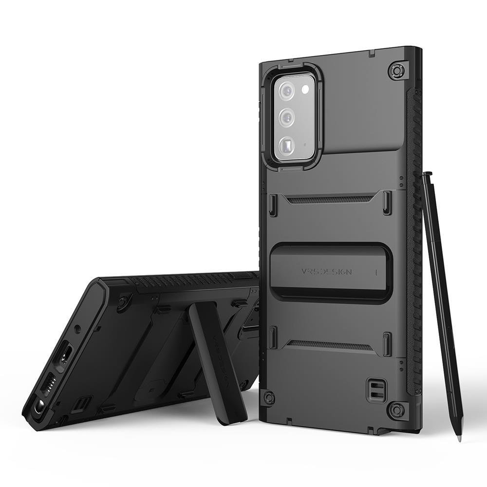 VERUS VRS DESIGN Damda QuickStand Skal Galaxy Note 20 - Svart