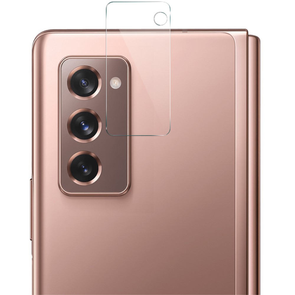 Imak IMAK 2Pcs Pack Kameralinsskydd i Härdat Glas Galaxy Z Fold 2 - Clear