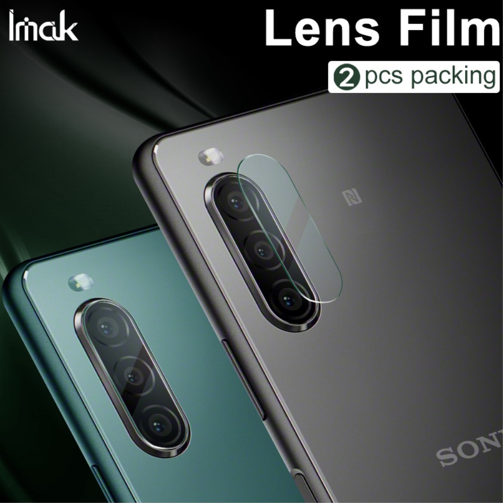 OEM IMAK 2PCS HD Härdat glas Kameralinsskydd Sony Xperia 10 II