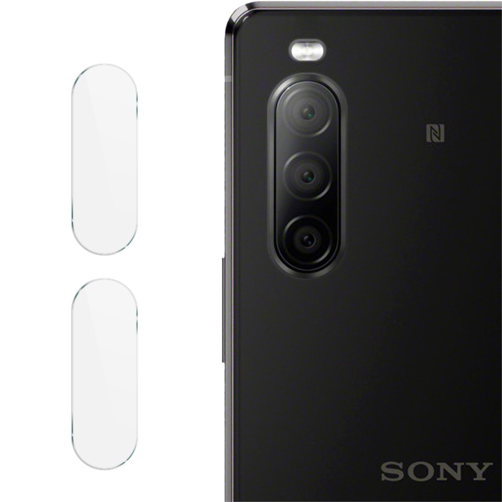 OEM IMAK 2PCS HD Härdat glas Kameralinsskydd Sony Xperia 10 II