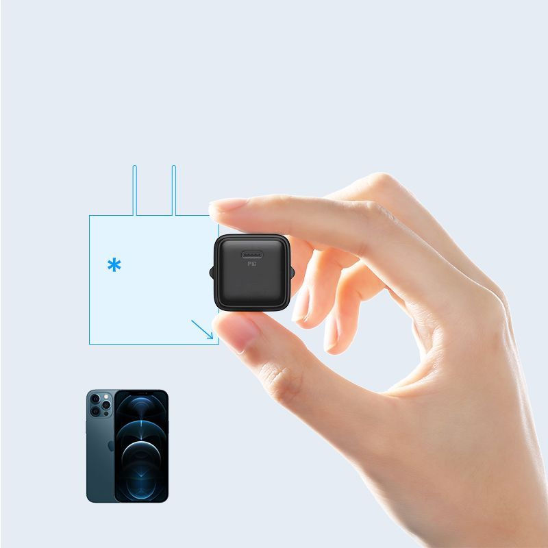 Joyroom Joyroom Snabb väggladdare USB Typ-C 20W PD QC 3.0 AFC - Svart