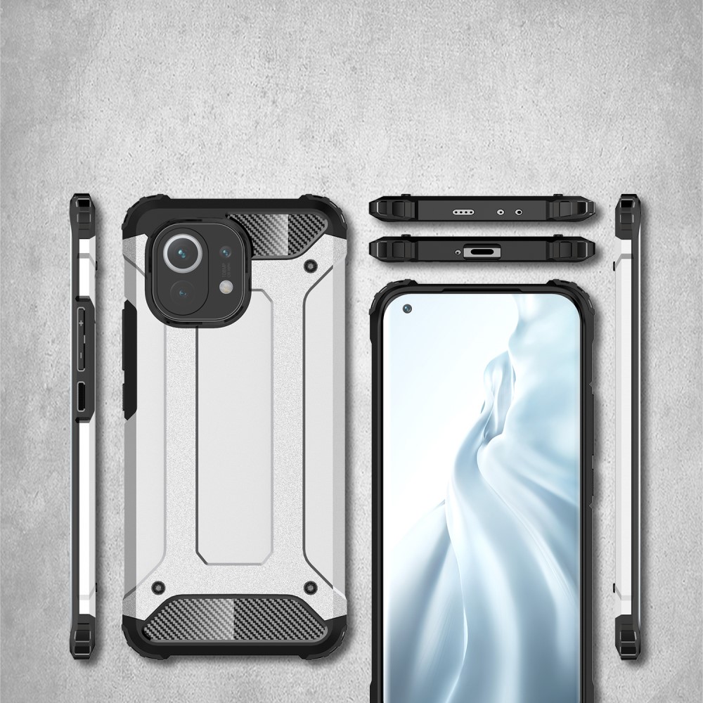 OEM Armor Guard Hybrid Mobilskal Til Xiaomi Mi 11 - Svart