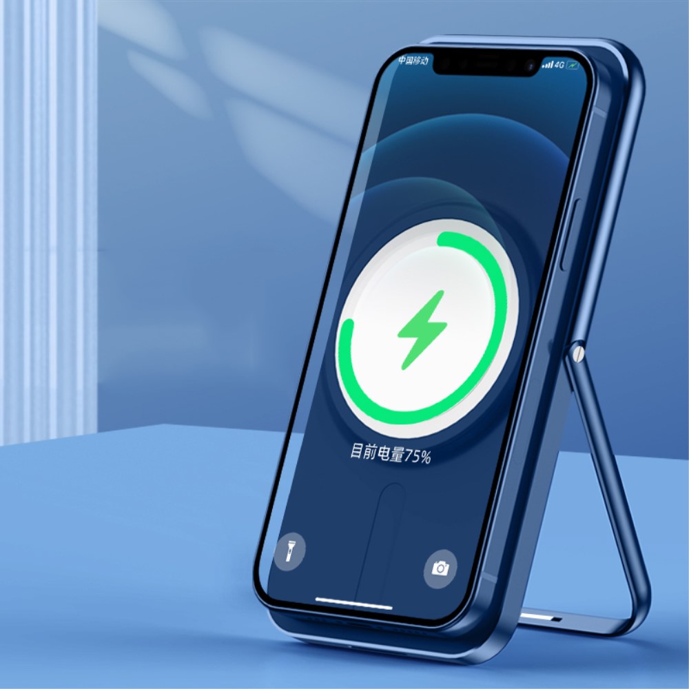 A-One Brand Desktop Mount Magsafe Wireless Charger - Blå