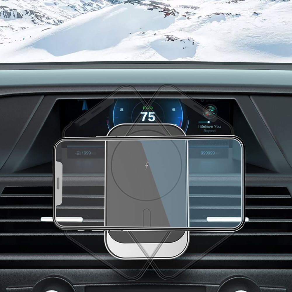 Tech-Protect CW19 Magnetisk Magsafe Bilhållare Luftventil - Svart