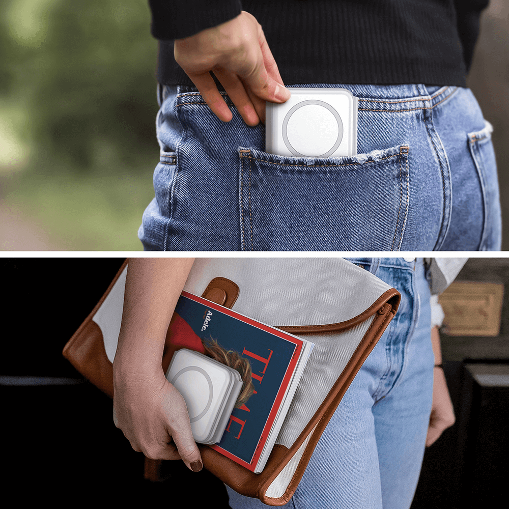 Dudao Dudao 3-in-1 Trådlös Laddare Induktionsladdare 15W - Vit