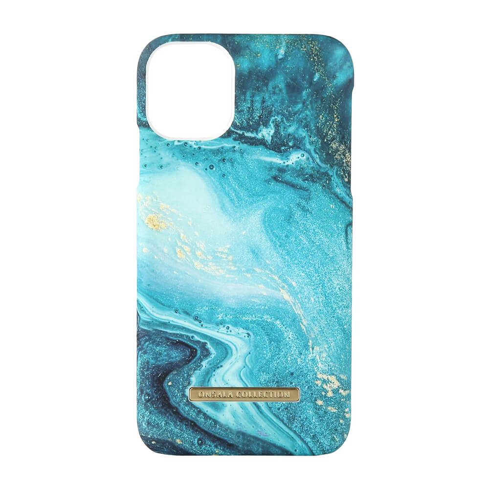 Onsala Onsala Collection skal till iPhone 11 - Soft Blue Sea Marble