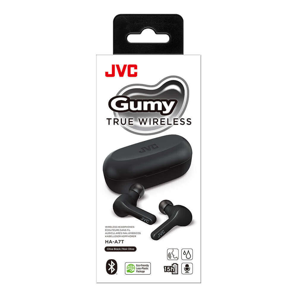 JVC JVC Hörlur In-Ear True Wireless Gumy HA-A7T Svart