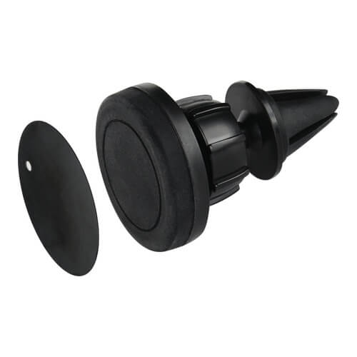 UTGATT1 Essentials Magnet bilhållare, luftventil, svart
