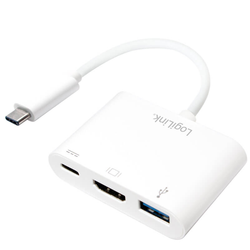 LogiLink LogiLink USB-C -> HDMI + USB-C + USB