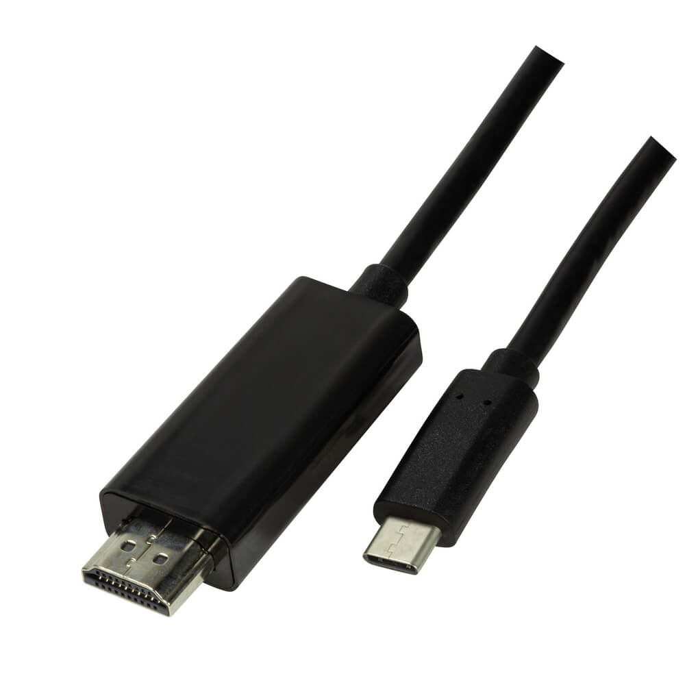 LogiLink LogiLink USB-C till HDMI kabel 2.0 4K 1 8 m