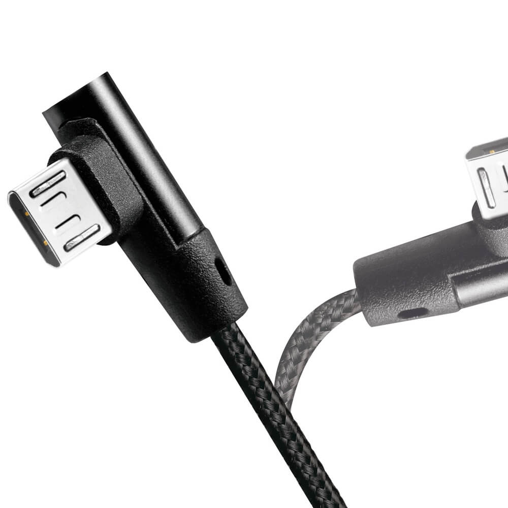 LogiLink LogiLink Vinklad MicroUSB-kabel USB 2.0 1m