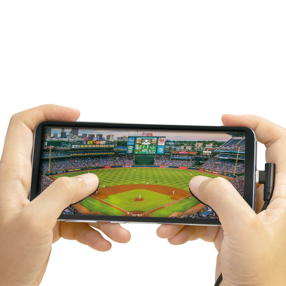 LogiLink LogiLink Vinklad MicroUSB-kabel USB 2.0 1m