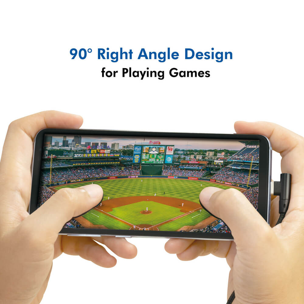 LogiLink LogiLink USB-C till USB-A kabel Vinklad 2.0 Max 3A 1m