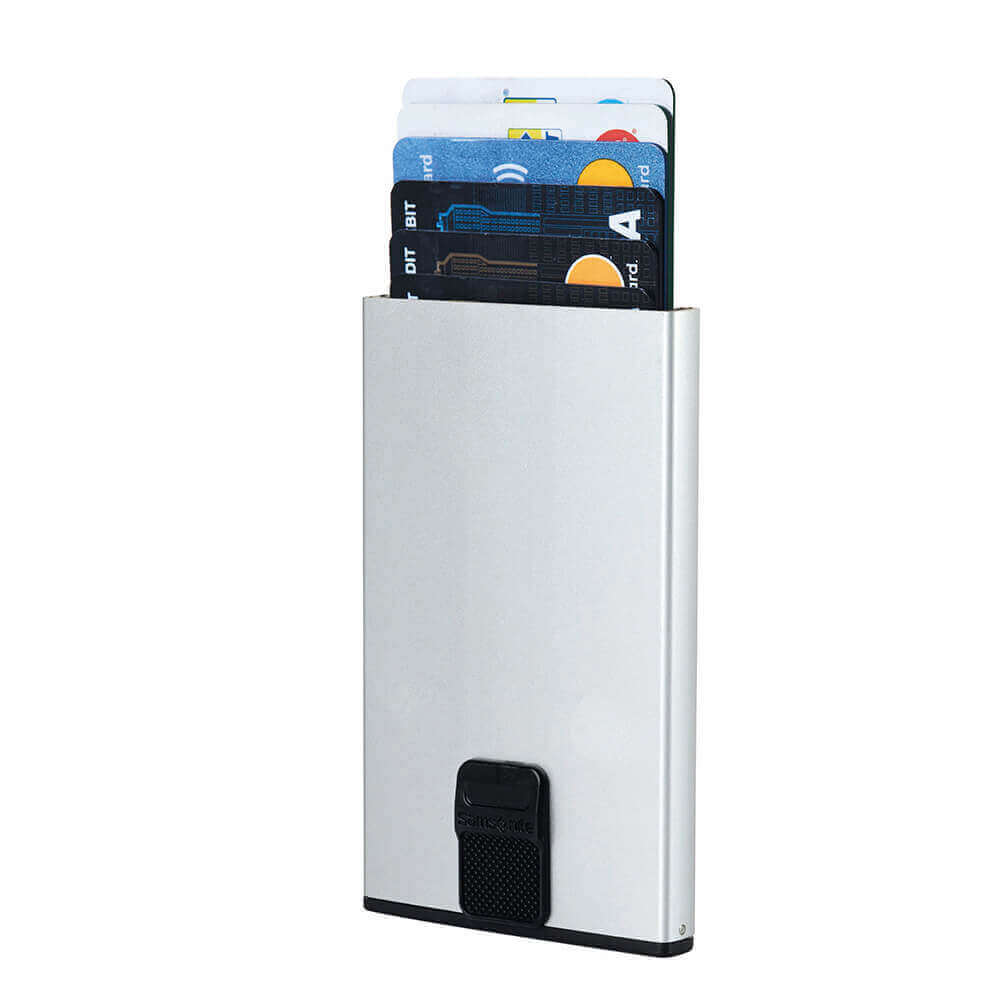 Samsonite Samsonite Korthållare Plånbok Alufit RFID Slide Alu - Silver