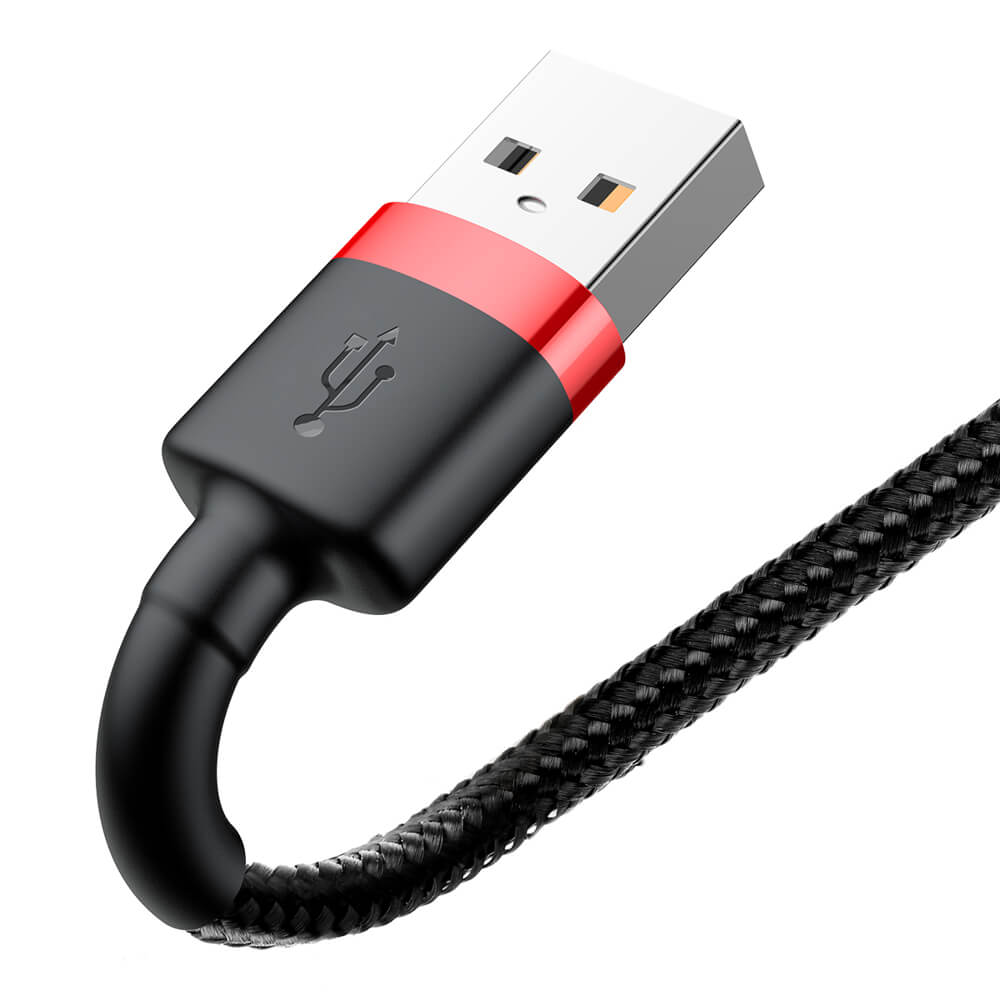 BASEUS Baseus Cafule USB-A till Lightning kabel QC 3.0 1.5A 2m