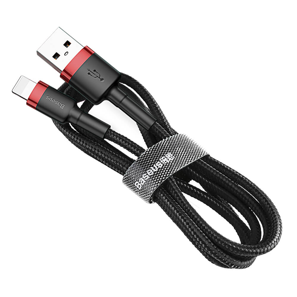 BASEUS Baseus Cafule USB-A till Lightning kabel QC 3.0 2.4A 0.5m