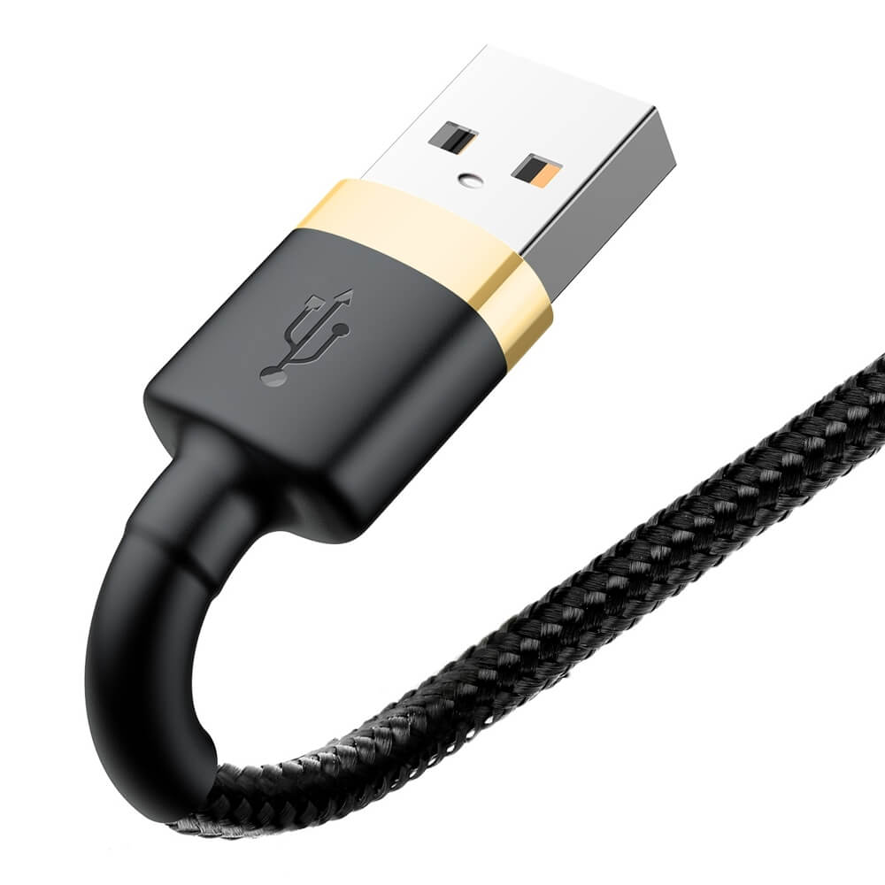 BASEUS Baseus Cafule USB-A till Lightning kabel QC 3.0 2.4A 1m