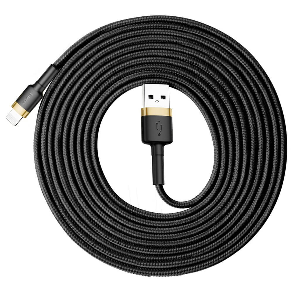 BASEUS Baseus Cafule USB-A till Lightning kabel QC 3.0 2A 3m
