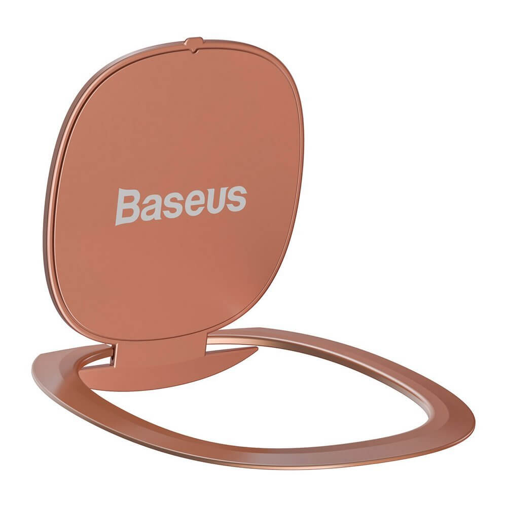 BASEUS Baseus Ringhållare Ultra-Thin Self-adhesive kickstand - Rosa