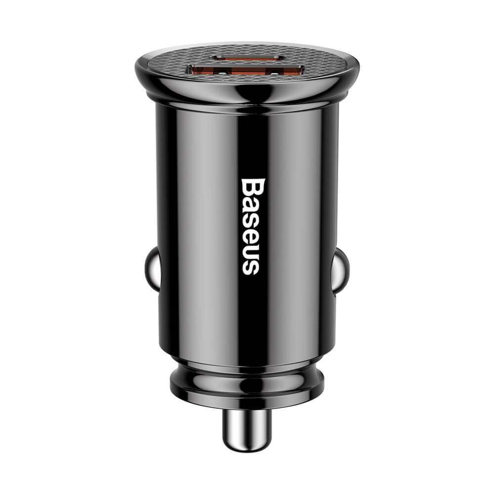 BASEUS Baseus Universal Smart Billaddare USB 4.0 USB-C PD 3.0 SCP Svart