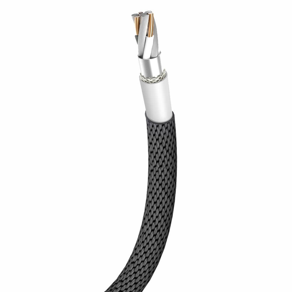 BASEUS BASEUS Yiven USB-A till Lightning kabel 1.2m Svart