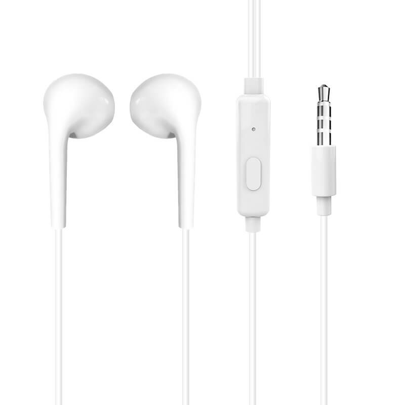 Dudao Dudao Lateral Hörlurs Earbuds hörlur fjärrkontroll Vit X10S Vit