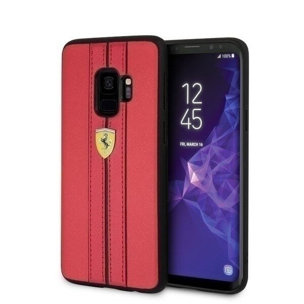 Ferrari Ferrari Case Hardcase skal galaxy S9 G960 Röd