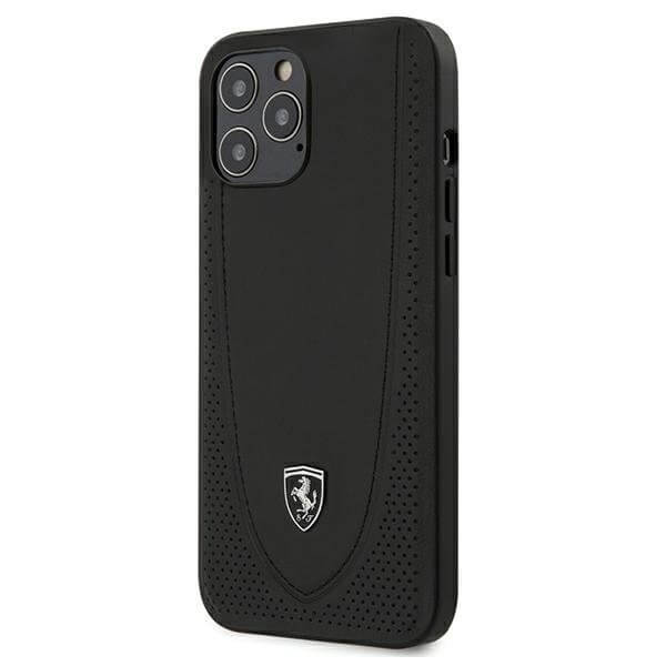 Ferrari Ferrari Case iPhone 12 Pro Max Skal Perforated - Svart