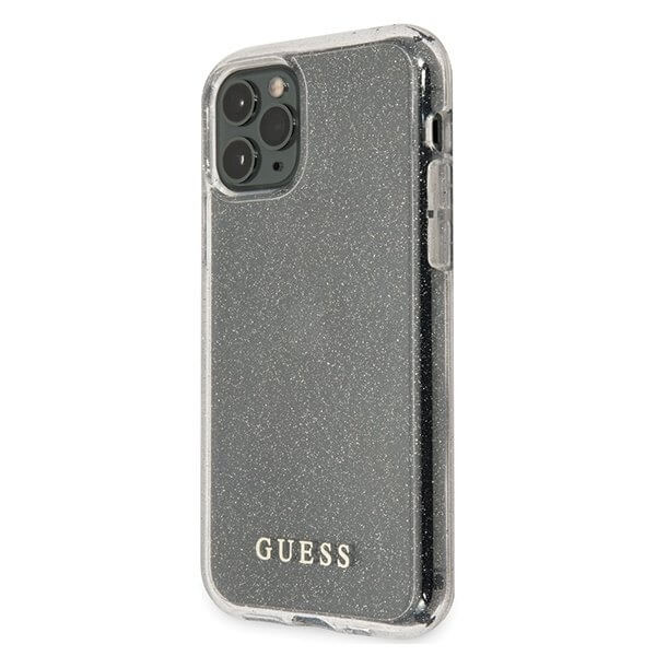 Guess Guess iPhone 11 Pro Max skal Glitter - Silver