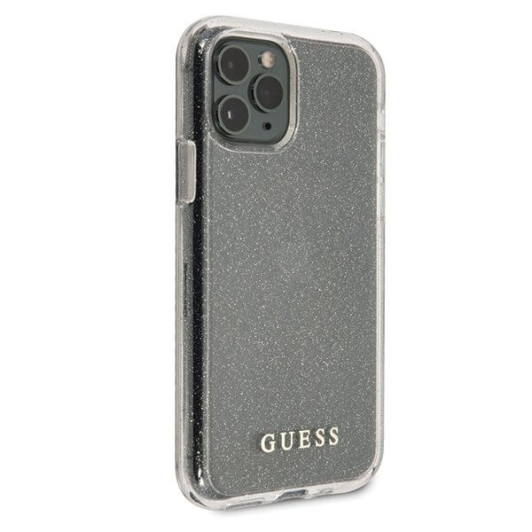 Guess Guess iPhone 11 Pro Max skal Glitter - Silver