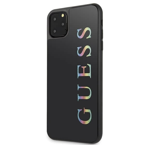 Guess Guess iPhone 11 Pro Max skal Svart Glitter Logo