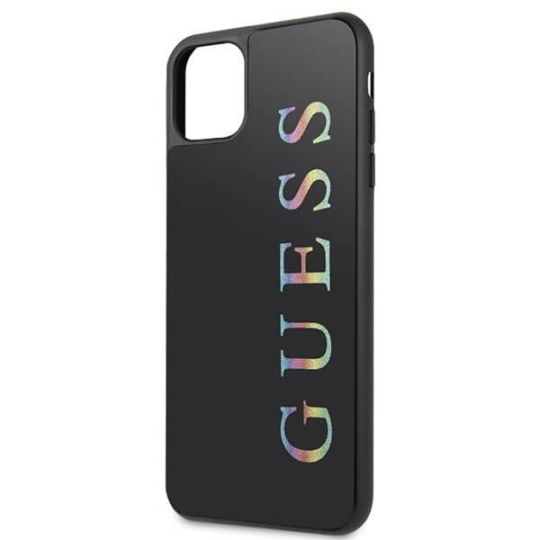 Guess Guess iPhone 11 Pro Max skal Svart Glitter Logo