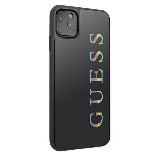 Guess Guess iPhone 11 Pro Max skal Svart Glitter Logo