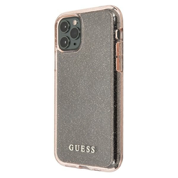 Guess Guess iPhone 11 Pro skal Glitter - Rosa